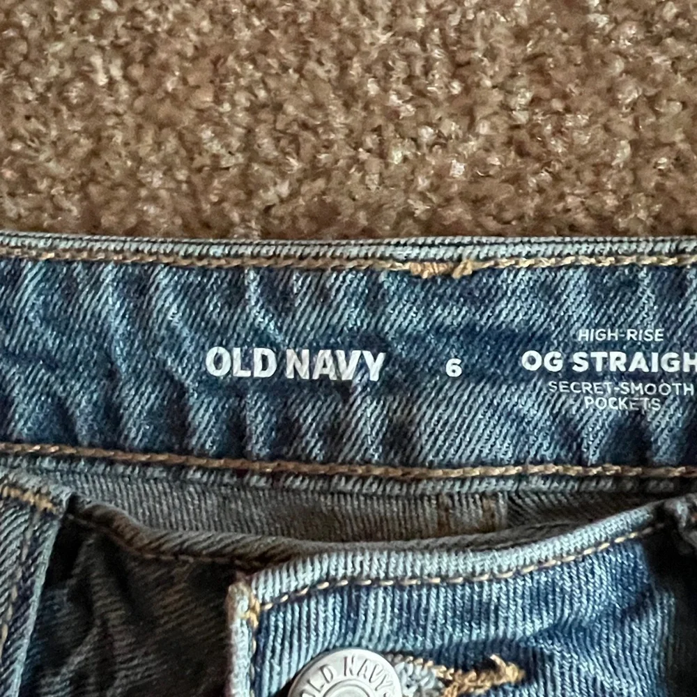 High rise OG straight leg jean - Picture 3 of 6